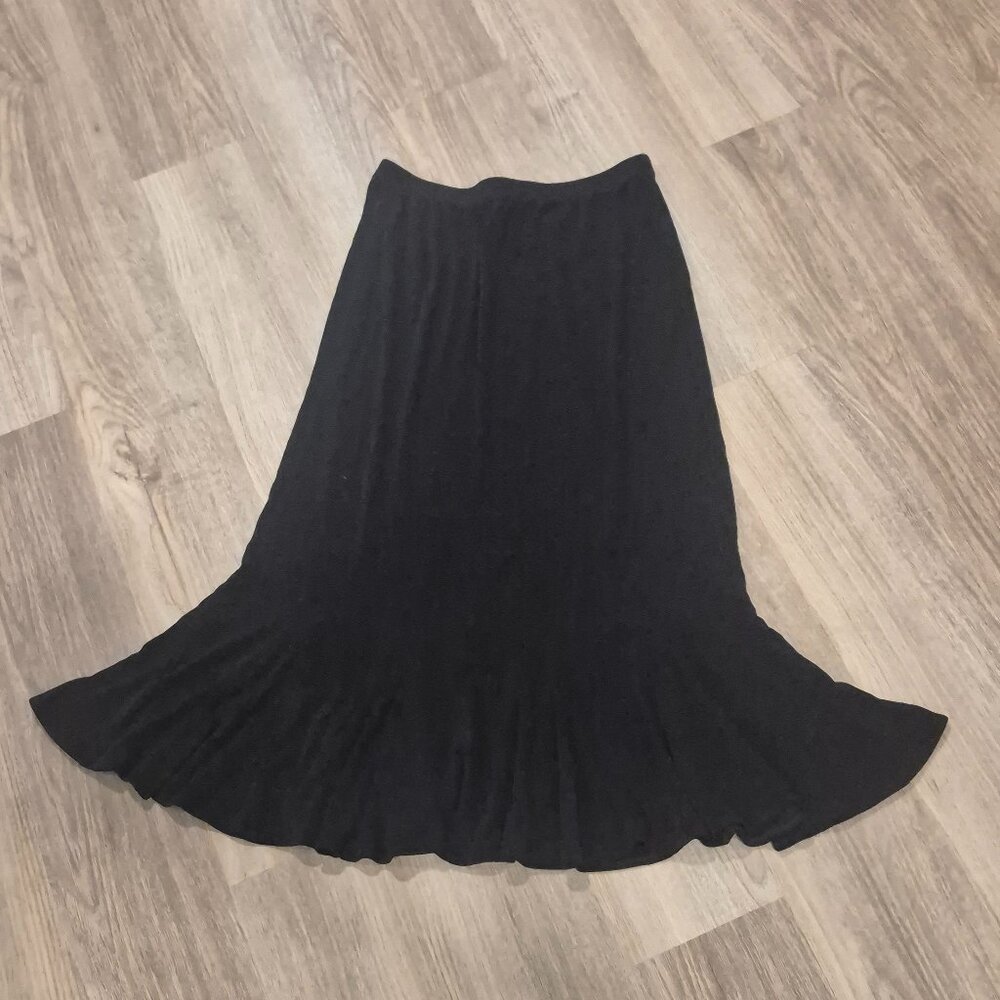 TanJay Black Vintage Mermaid Skirt Small